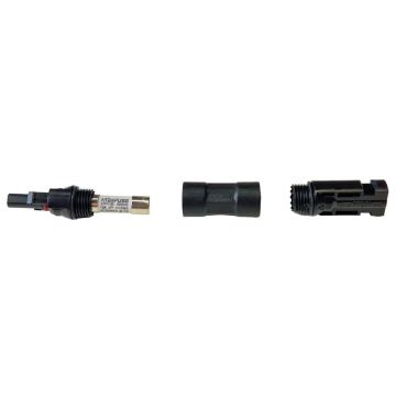 Conector MC4 cu siguranta fuzibila 10x38mm, 10A, 1000V DC, pentru sisteme solare fotovoltaice, IP67, Ebasee