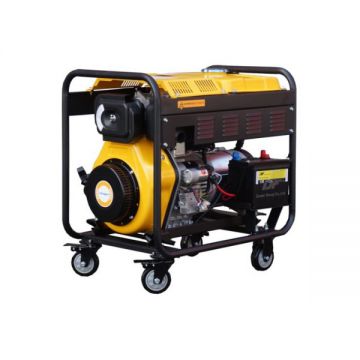 Generator Stager open-frame 6.3kVA, 8A, 3000rpm, trifazat, diesel, pornire electrica