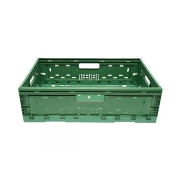 Lada, cutie plastic pliabila 595x385x185mm, verde pentru depozitare Cod: DISLK99, Breckner Germany