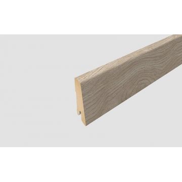 Plinta Mdf, 240 x 1.4 x 8 cm, L233, pentru Parchet laminat Egger Pro, Stejar Nord deschis, EPL080, Egger