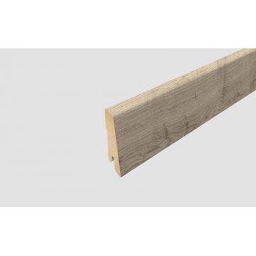 Plinta Mdf, 240 x 1.4 x 8 cm, L405, pentru Parchet laminat Egger Pro, Stejar Hamilton creme, EPL107N, Egger