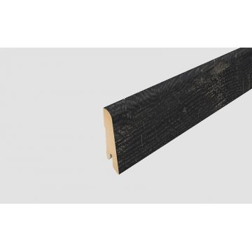 Plinta Mdf, 240 x 1.4 x 8 cm, L486, pentru Parchet laminat Egger Pro, Stejar Halford negru, EPL042, Egger