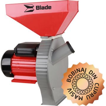 BLADE - MOARA CEREALE SI FURAJE CUVA MARE, MODEL B - 2700W, 200 kg/h