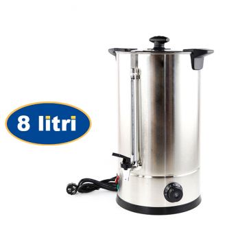 Fierbator electric din inox pentru bauturi 8 litri Tehno MS