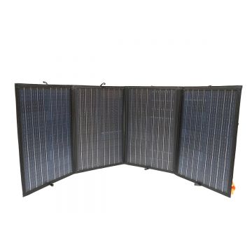 Panou solar 150W fotovoltaic monocristalin, pliabil tip valiza cu regulator de tensiune 12V/20A, Cod: BK77551, Brand: BRECKNER GERMANY