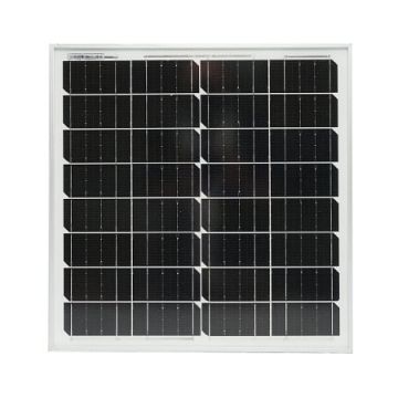 Panou solar 30W fotovoltaic monocristalin 420x405x25mm, Cod: 40TH124, Brand: THOR