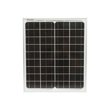 Panou solar fotovoltaic 20W monocristalin 410x350x17mm, Cod: DISDM85, Brand: BRECKNER GERMANY