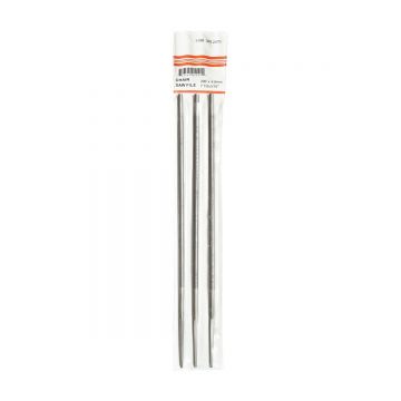 Set 3 pile pentru ascutit lant drujba rotunda 200x4.8 mm, Cod: BK19785, Brand: BRECKNER GERMANY