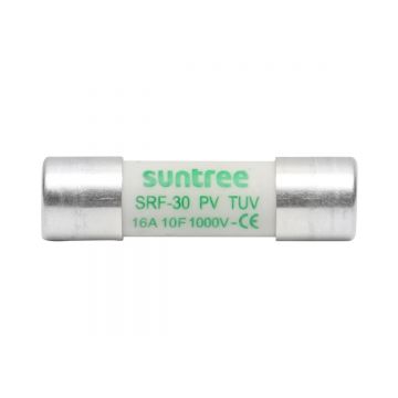 Siguranta fuzibila cilindrica SRF-30 pentru sisteme solare gPV, 16A, 1000V , Cod: BK77756, Brand: SUNTREE