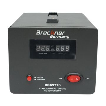 Stabilizator automat de tensiune 1000VA monofozic cu servomotor, Cod: BK69776, Brand: BRECKNER GERMANY