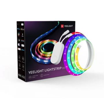 Banda Yeelight LED Lightstrip Pro+Extensie Banda Yeelight LED Lightstrip Pro, 1 m