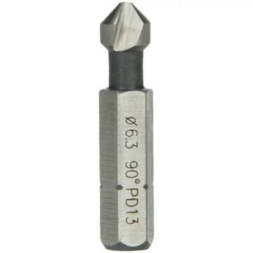 Burghiu conic cu zencuitor Hikoki 780121, pentru metal, M3, diametru 6.3 mm