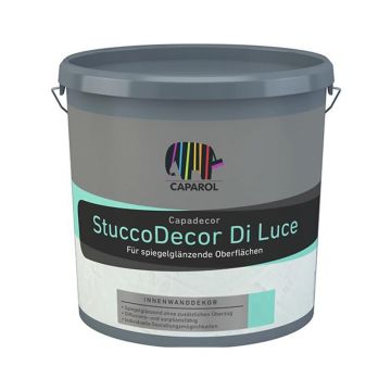 Masa de spaclu Capadecor StuccoDecor di Luce, alb, 5 l