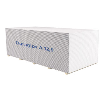 Placa gips-carton Duragips A, 12.5 x 1200 x 2600 mm