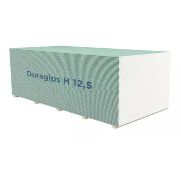 Placa gips-carton Duragips H, 12.5 x 1200 x 2600 mm