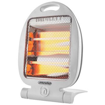 Radiator cu Halogen MS 7710 2 Trepte de Putere 800W Alb