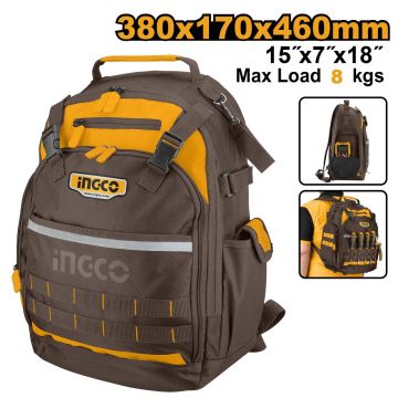 Rucsac Geanta scule, 8kg, 35x17x46cm, INGCO HBP01028