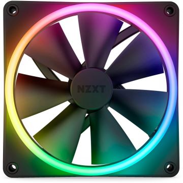 Ventilator F140 RGB DUO Single 140x140x25 Negru