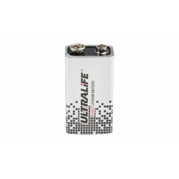 Baterie pe baza de litiu Ultralife 9V, 1200 mAh, U9VL-J-P