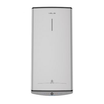 Boiler electric 100 l Ariston Velis Evo Tech, 1500 W, vertical/orizontal, fara serpentine, alb, 35.5 kg, 1256 x 511 x 275 mm