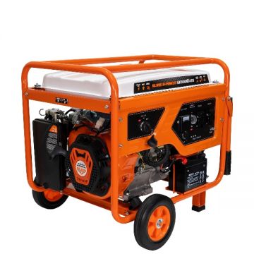 Generator de curent RURIS R-Power GE 9000 ATS, motor benzina, 4T, 445 CC, 15 CP, putere nominala 7000 W, AVR, 2 prize AC 220V