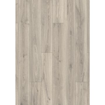 Parchet laminat 8 mm Kronospan Atlantic K451 Silverdale oak, nuanta medie, clasa de trafic 32, twin click + si 1click2go pure +, 1288 x 195 mm