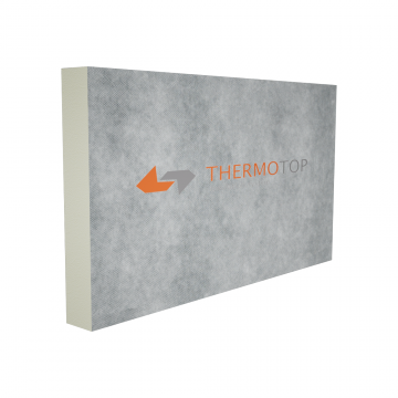 Placa PIR termoizolanta Thermotop cu bariera de vapori, 1200 x 2400 mm, 10 cm