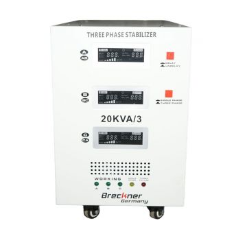 Stabilizator automat de tensiune 20KVA, 16KW trifazat cu servomotor, Cod: BK69935, Brand: BRECKNER GERMANY