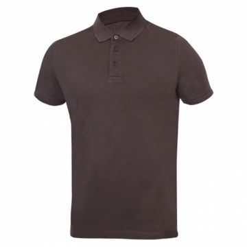 Tricou polo cu maneca scurta ZIDYN - maro