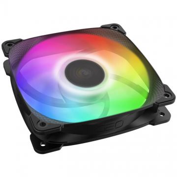 Ventilator Squama 2501B RGB 120mm Negru