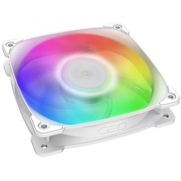 Ventilator Squama 2501W RGB  120mm Alb