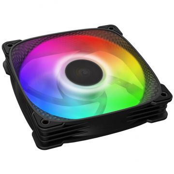 Ventilator Squama 2505B RGB  120mm Negru