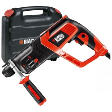 Black Decker KD985KA - Rotopercutor SDS-Plus 800 W 2.2 J valiza plastic