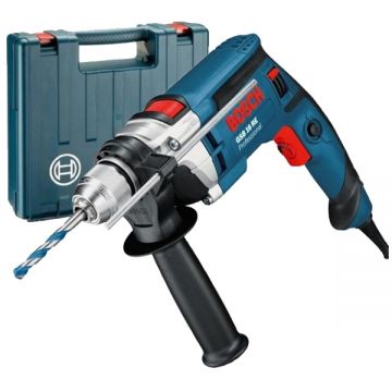 Bosch GSB 16 RE - Masina de gaurit cu percutie 750 W mandrina rapida 13 mm valiza plastic