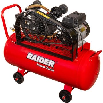 Compresor aer Raider RD-AC17, 1500 W, 8 bar, 100 litri