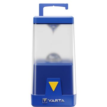 Lanterna LED camping Varta Outdoor Ambiance L20, 400 lm, tip felinar, 1.5W,  lumina alba si colorata, 3/6x AA, IPX4