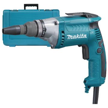 Makita FS2700K - Masina de insurubat fara impact 570 W 6 mm tija hexagonala de 1/4 inch valiza plastic