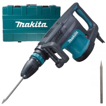 Makita HM1203C - Demolator SDS-Max 1510 W 25.5 J valiza plastic accesorii