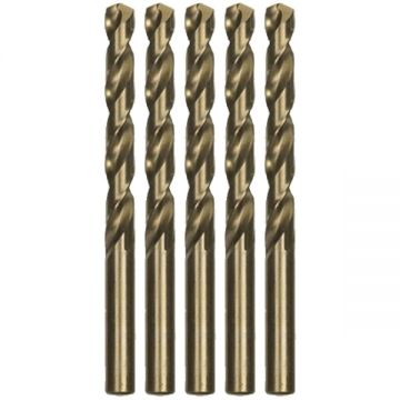 Makita P-61705-5 - Set burghie metal HSS-CO 8.25 mm tija cilindrica 5 bucati