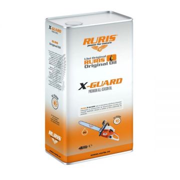 Ulei pentru ungere lant drujba,Ruris X-Guard, 4L