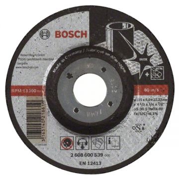 Bosch Expert for Inox - Disc polizare inox 115x22.2x6 mm