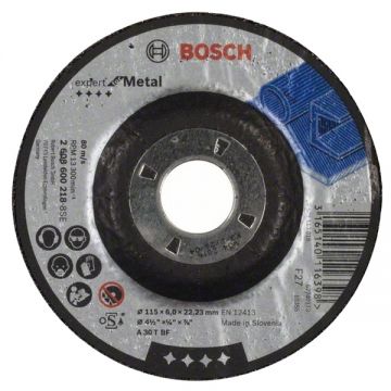 Bosch Expert for Metal - Disc polizare metal 115x22.2x6 mm