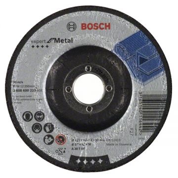 Bosch Expert for Metal - Disc polizare metal 125x22.2x6 mm