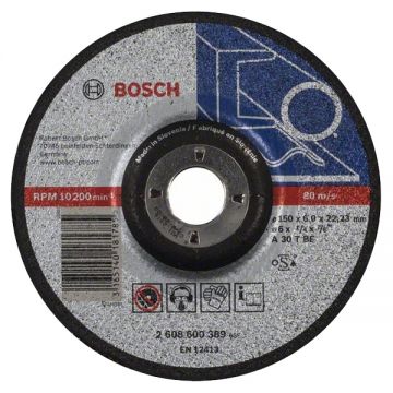 Bosch Expert for Metal - Disc polizare metal 150x22.2x6 mm