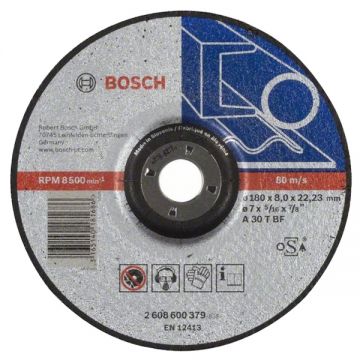 Bosch Expert for Metal - Disc polizare metal 180x22.2x8 mm