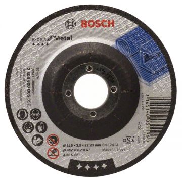 Bosch Expert for Metal - Disc taiere metal 115x22.2x2.5 mm 1 buc