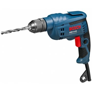 Bosch GBM 10 RE - Masina de gaurit fara percutie 600 W mandrina rapida 10 mm 1 treapta viteza