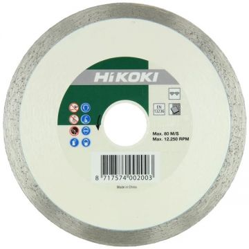 HiKOKI 752886 - Disc diamantat de taiere continuu 110x22.2x- mm taiere uscata