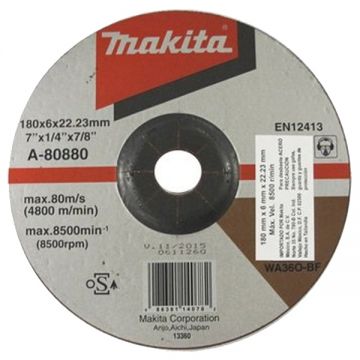 Makita A-80880 - Disc polizare inox 180x22.2x6 mm