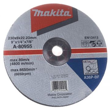 Makita A-80955 - Disc polizare metal 230x22.2x6 mm